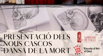 Presentació d'un catàleg fotogràfic i dels cascos nous de la Dansa de la Mort
