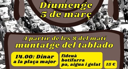 Muntatge tablado i dinar popular 2023
